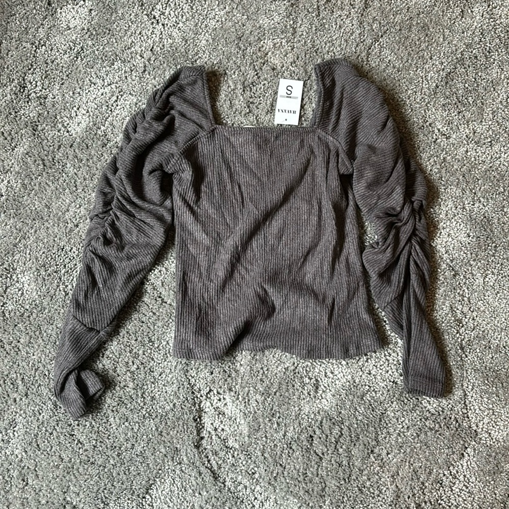 Soft long sleeve top